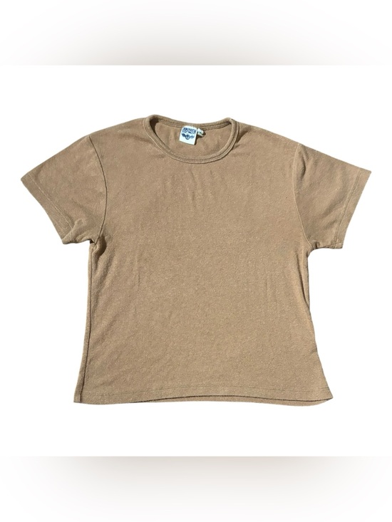 Jungmaven Tops - Jungmaven Isola Baby Tee Hemp Organic Cotton Short Sleeve T-Shirt Tan